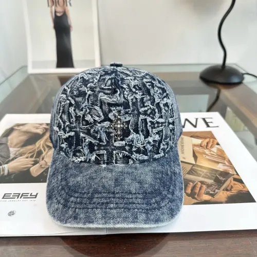 Wholesale Chrome Hearts Caps #1447090 $29.00 USD, Wholesale Quality Replica Chrome Hearts Caps