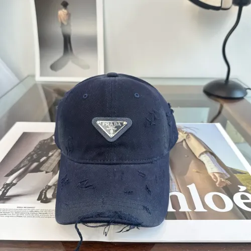 Wholesale Prada Caps #1447095 $25.00 USD, Wholesale Quality Replica Prada Caps