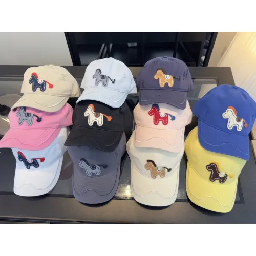 Replica Hermes Caps #1447122 $29.00 USD for Wholesale