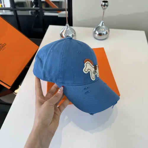 Replica Hermes Caps #1447137 $29.00 USD for Wholesale