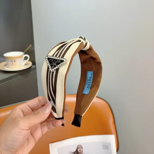 Replica Prada Headband For Women #1447144 $27.00 USD for Wholesale