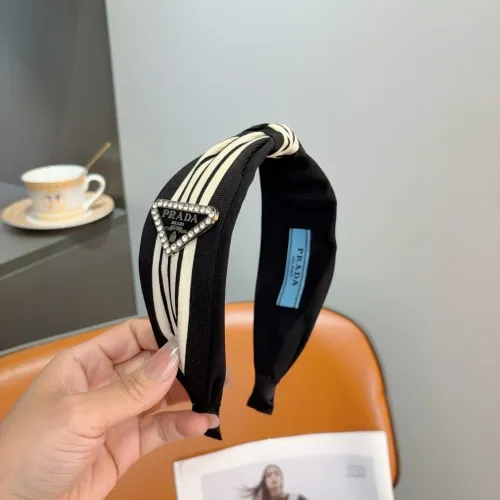 Wholesale Prada Headband For Women #1447145 $27.00 USD, Wholesale Quality Replica Prada Headband