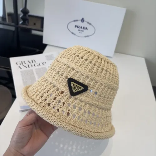 Wholesale Prada Caps #1447165 $32.00 USD, Wholesale Quality Replica Prada Caps