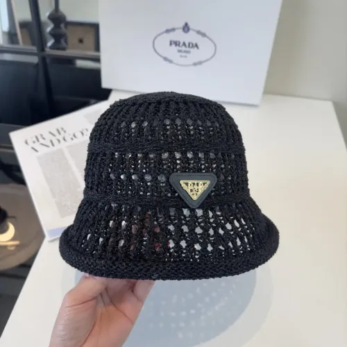 Wholesale Prada Caps #1447167 $32.00 USD, Wholesale Quality Replica Prada Caps