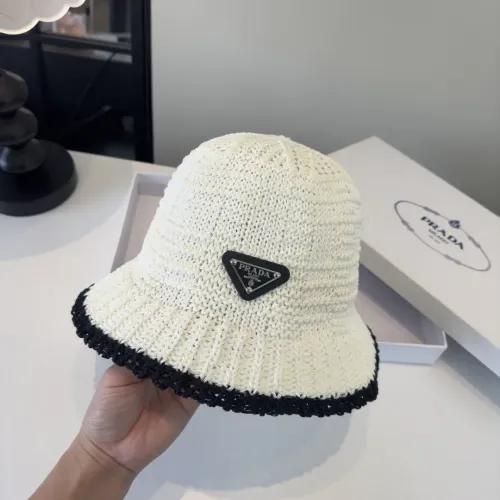 Wholesale Prada Caps #1447168 $32.00 USD, Wholesale Quality Replica Prada Caps