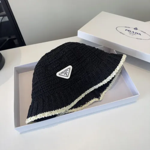 Replica Prada Caps #1447172 $32.00 USD for Wholesale
