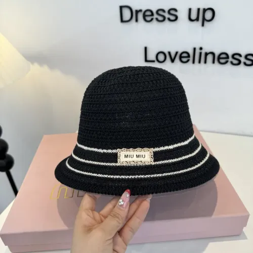 Wholesale MIU MIU Caps #1447218 $32.00 USD, Wholesale Quality Replica MIU MIU Caps