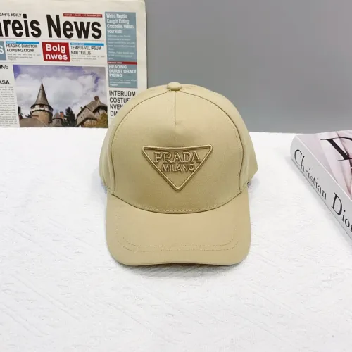 Wholesale Prada Caps #1447370 $25.00 USD, Wholesale Quality Replica Prada Caps