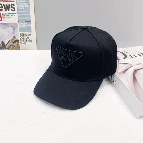 Wholesale Prada Caps #1447371 $25.00 USD, Wholesale Quality Replica Prada Caps