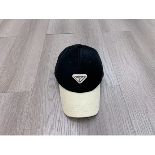 Wholesale Prada Caps #1447379 $25.00 USD, Wholesale Quality Replica Prada Caps