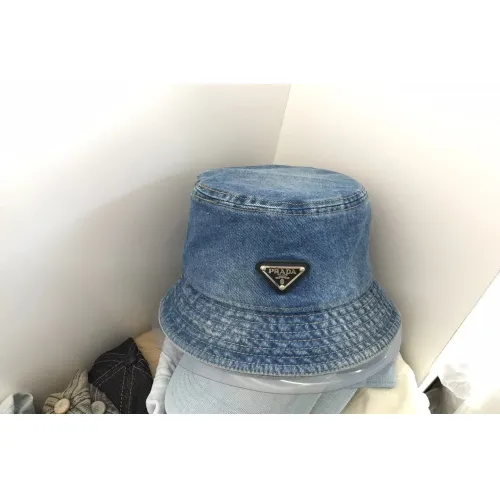 Wholesale Prada Caps #1447390 $25.00 USD, Wholesale Quality Replica Prada Caps