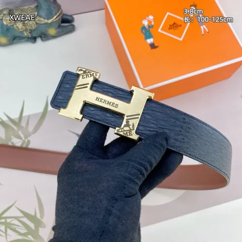 Replica Hermes AAA Quality Belts For Men #1447472 $60.00 USD for Wholesale