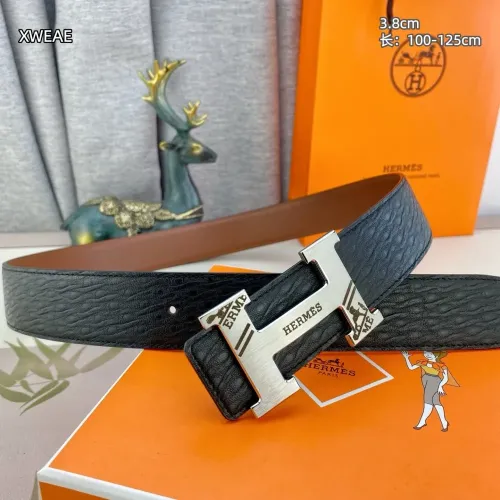 Replica Hermes AAA Quality Belts For Men #1447474 $60.00 USD for Wholesale