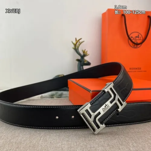 Replica Hermes AAA Quality Belts For Men #1447477 $80.00 USD for Wholesale