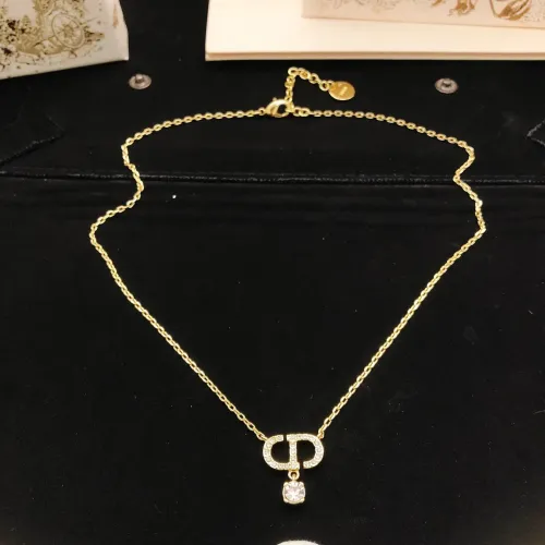 Wholesale Christian Dior Necklaces #1447528 $25.00 USD, Wholesale Quality Replica Christian Dior Necklaces