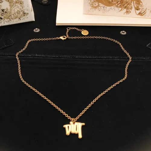 Wholesale Christian Dior Necklaces #1447532 $25.00 USD, Wholesale Quality Replica Christian Dior Necklaces