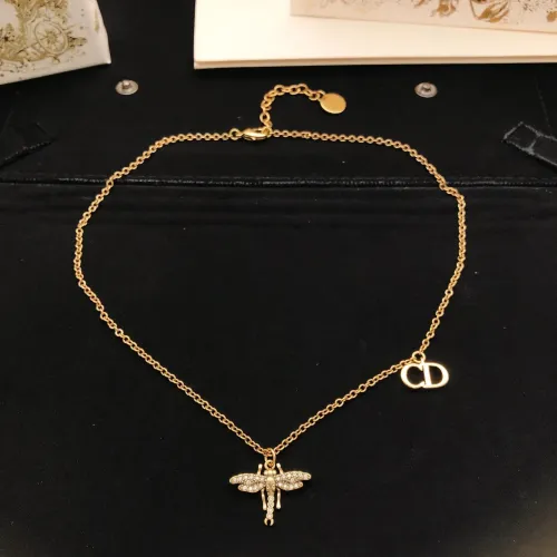 Wholesale Christian Dior Necklaces #1447536 $25.00 USD, Wholesale Quality Replica Christian Dior Necklaces