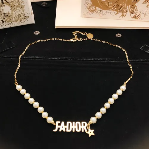Wholesale Christian Dior Necklaces For Women #1447538 $25.00 USD, Wholesale Quality Replica Christian Dior Necklaces