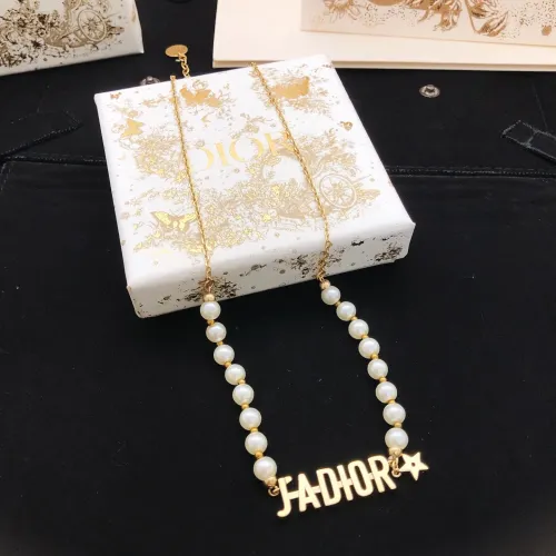 Replica Christian Dior Necklaces For Women #1447538 $25.00 USD for Wholesale