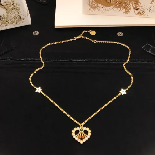 Wholesale Christian Dior Necklaces #1447544 $27.00 USD, Wholesale Quality Replica Christian Dior Necklaces