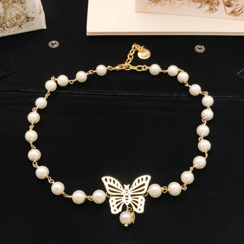 Wholesale Christian Dior Necklaces For Women #1447554 $29.00 USD, Wholesale Quality Replica Christian Dior Necklaces