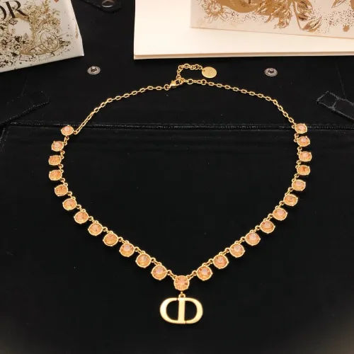 Wholesale Christian Dior Necklaces For Women #1447572 $34.00 USD, Wholesale Quality Replica Christian Dior Necklaces