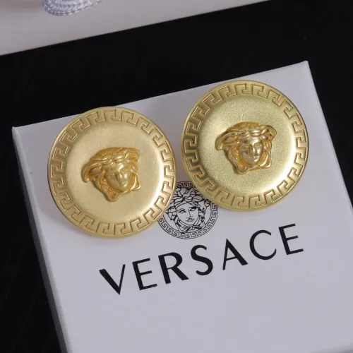 Wholesale Versace Earrings For Women #1447591 $27.00 USD, Wholesale Quality Replica Versace Earrings