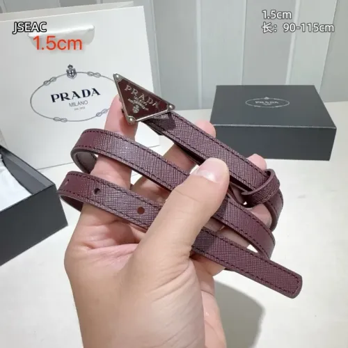 Wholesale Prada AAA Quality Belts For Women #1447624 $52.00 USD, Wholesale Quality Replica Prada AAA Quality Belts