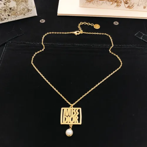 Wholesale Christian Dior Necklaces #1447646 $27.00 USD, Wholesale Quality Replica Christian Dior Necklaces