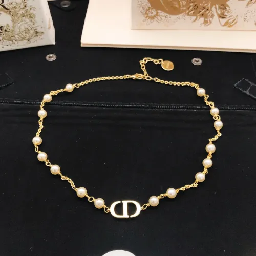 Wholesale Christian Dior Necklaces For Women #1447674 $27.00 USD, Wholesale Quality Replica Christian Dior Necklaces