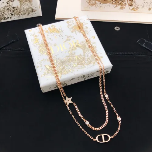 Replica Christian Dior Necklaces #1447684 $27.00 USD for Wholesale