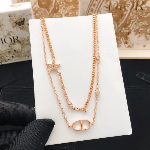 Replica Christian Dior Necklaces #1447684 $27.00 USD for Wholesale
