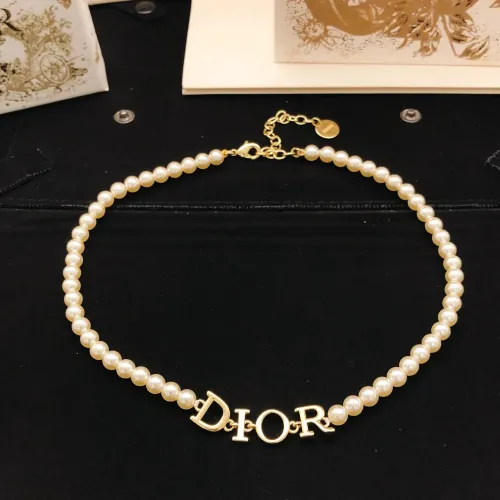 Wholesale Christian Dior Necklaces For Women #1447706 $27.00 USD, Wholesale Quality Replica Christian Dior Necklaces