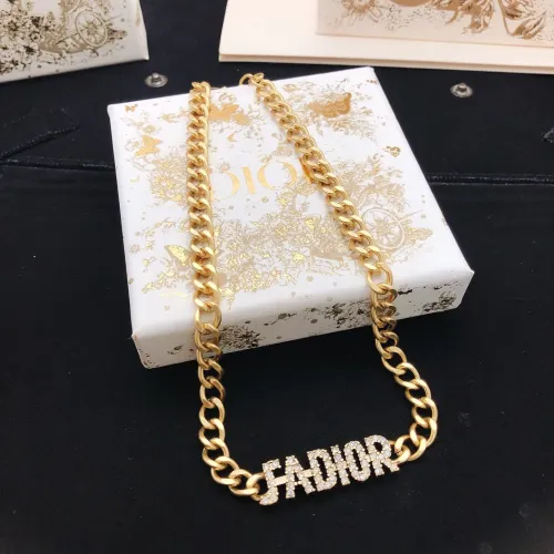 Replica Christian Dior Necklaces #1447727 $29.00 USD for Wholesale