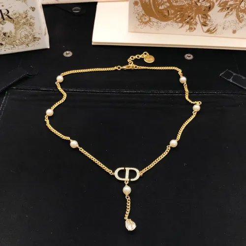 Wholesale Christian Dior Necklaces For Women #1447731 $29.00 USD, Wholesale Quality Replica Christian Dior Necklaces