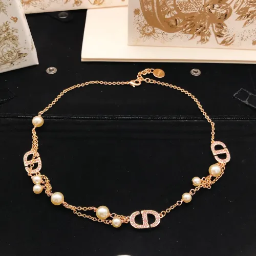 Wholesale Christian Dior Necklaces For Women #1447737 $29.00 USD, Wholesale Quality Replica Christian Dior Necklaces