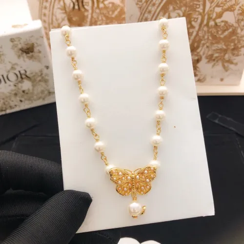 Replica Christian Dior Necklaces For Women #1447744 $29.00 USD for Wholesale