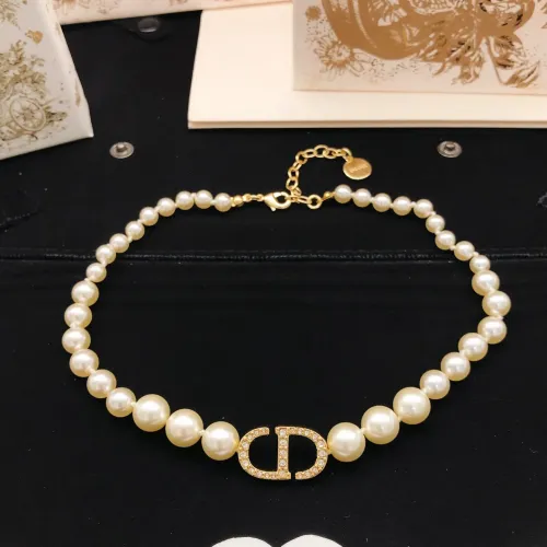 Wholesale Christian Dior Necklaces For Women #1447745 $29.00 USD, Wholesale Quality Replica Christian Dior Necklaces