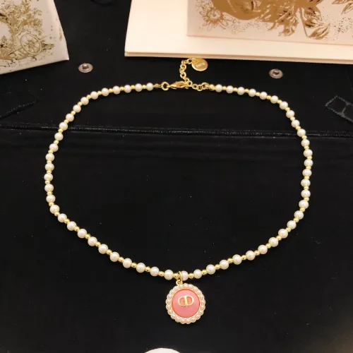 Wholesale Christian Dior Necklaces For Women #1447746 $29.00 USD, Wholesale Quality Replica Christian Dior Necklaces