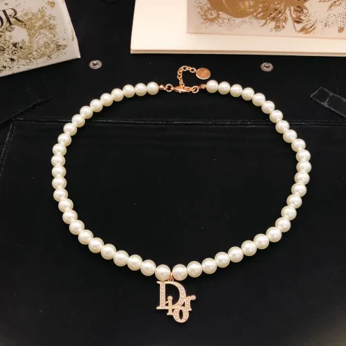 Wholesale Christian Dior Necklaces For Women #1447747 $29.00 USD, Wholesale Quality Replica Christian Dior Necklaces