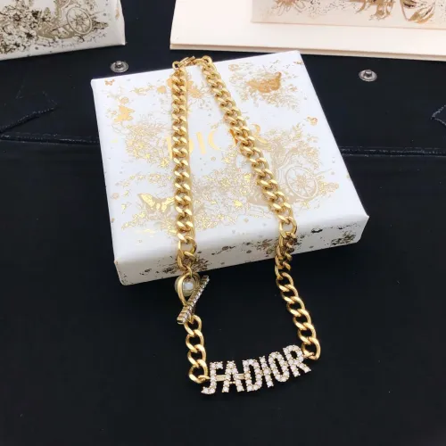 Replica Christian Dior Necklaces #1447748 $29.00 USD for Wholesale
