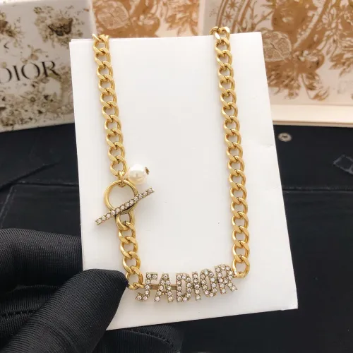 Replica Christian Dior Necklaces #1447748 $29.00 USD for Wholesale