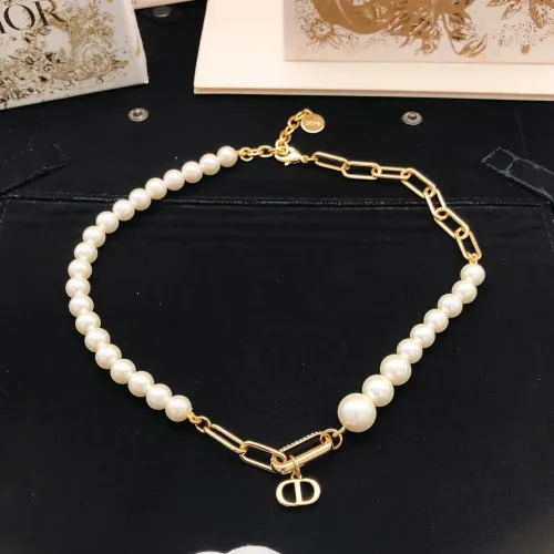 Wholesale Christian Dior Necklaces For Women #1447754 $32.00 USD, Wholesale Quality Replica Christian Dior Necklaces