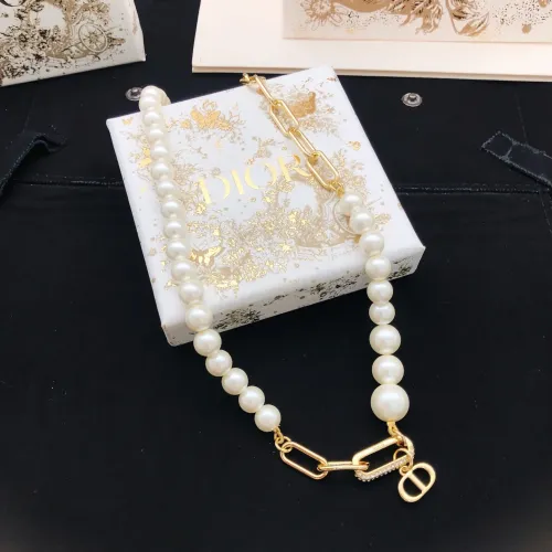 Replica Christian Dior Necklaces For Women #1447754 $32.00 USD for Wholesale