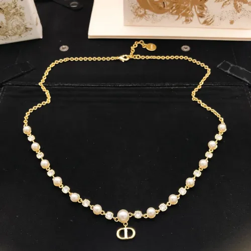 Wholesale Christian Dior Necklaces For Women #1447766 $34.00 USD, Wholesale Quality Replica Christian Dior Necklaces