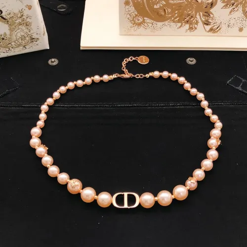 Wholesale Christian Dior Necklaces For Women #1447775 $27.00 USD, Wholesale Quality Replica Christian Dior Necklaces