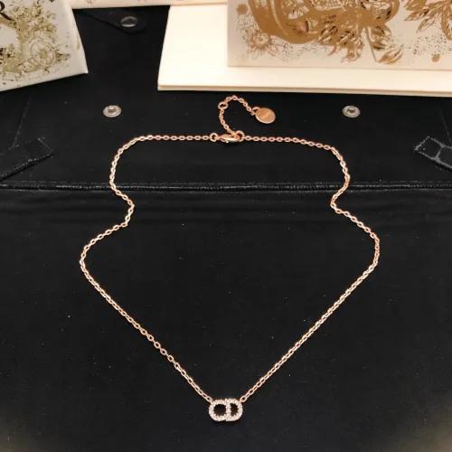 Wholesale Christian Dior Necklaces #1447796 $25.00 USD, Wholesale Quality Replica Christian Dior Necklaces