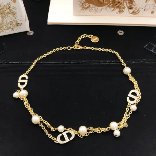 Wholesale Christian Dior Necklaces For Women #1447805 $29.00 USD, Wholesale Quality Replica Christian Dior Necklaces
