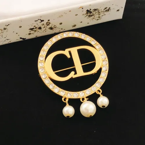 Replica Christian Dior Brooches For Women #1447833 $27.00 USD for Wholesale