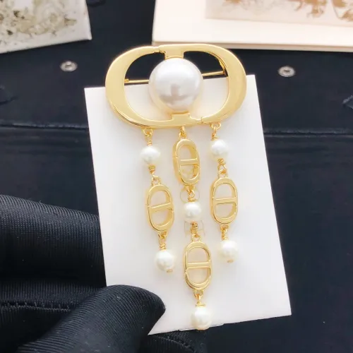 Replica Christian Dior Brooches For Women #1447843 $29.00 USD for Wholesale